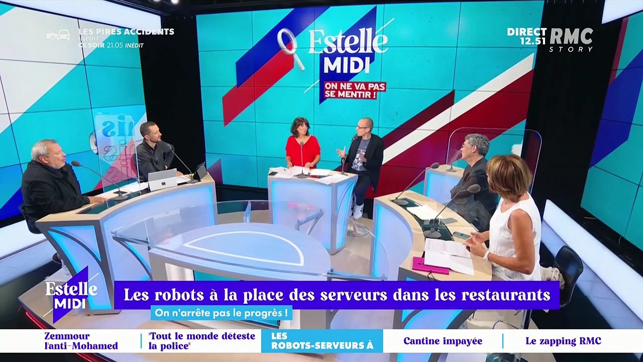 C’est quoi le progrès ? : Les robots à la place des serveurs dans les restaurants - 13/09
