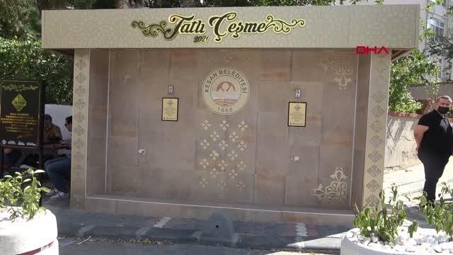 HAYIR ÇEŞMESİNDEN ELDE EDİLECEK GELİR, ÖĞRENCİLERE BURS OLACAK