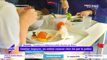 Cantine impayée, un enfant ramené chez lui par la police - 13/09