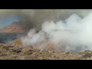 नाशिकच्या कचरा डेपोने घेतला पेट