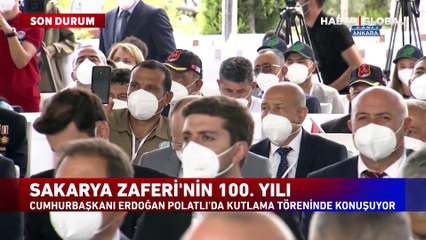 Cumhurbaşkanı Erdoğan'dan Sakarya Zaferi mesajları