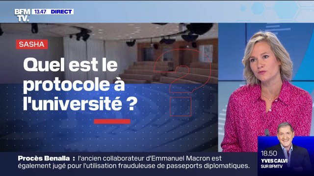 Quel protocole sanitaire à l'université ? BFMTV répond à vos questions