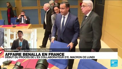 Le procès d'Alexandre Benalla s'est ouvert à Paris