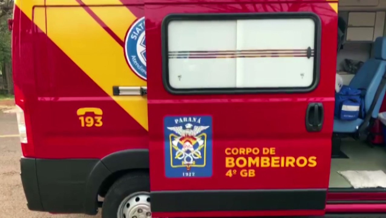 Jovem é socorrida pelo Corpo de Bombeiros no Bairro Brasmadeira