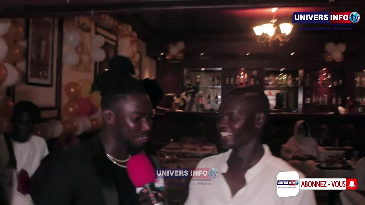 Réaction de PAMA après son anniversaire surprise