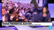 France presidential election: Far-right's Le Pen, Paris mayor Hidalgo kick off campaigns