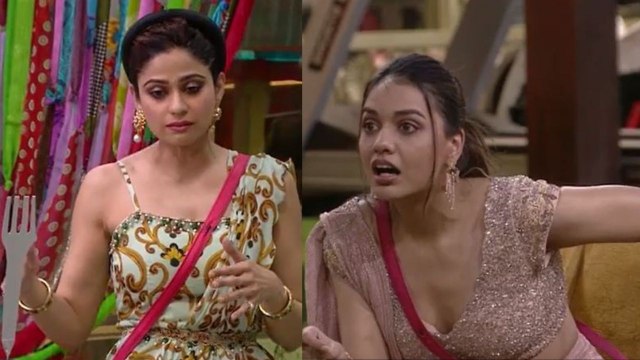 Bigg Boss OTT: Shamita Shetty ने Karan के सामने Raqesh Bapat और Divya Agarwal को कहा ये | FilmiBeat