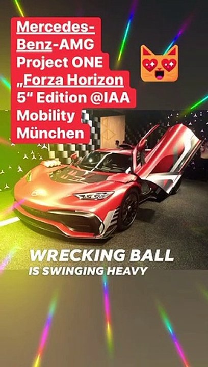 Mercedes Benz-AMG Project ONE „Forza Horizon 5“ Edition @IAA Mobility München