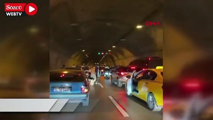 Asker eğlencesi için Kağıthane  Tüneli'ni kapattılar