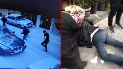 Alacak-verecek meselesi yüzünden amcasını öldürdü! Olay anı kamerada