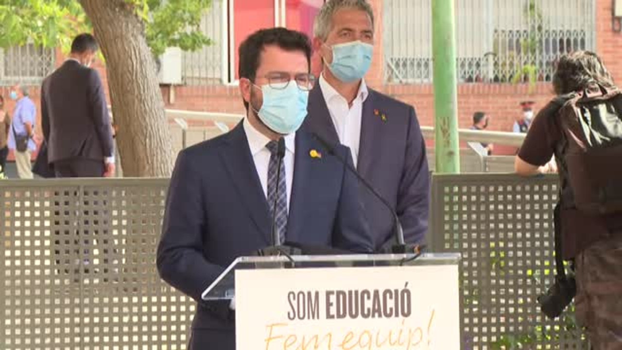 Aragonès anuncia su propuesta: "Referéndum y amnistía"
