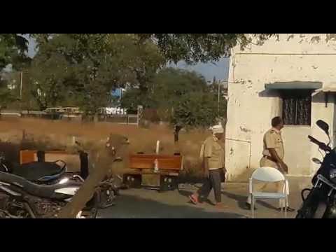 अकोल्यात पोलिसांनी पोलीस ठाण्यातच फुलवली शेती