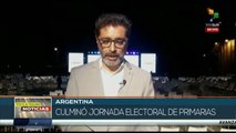 Argentina: Partido Juntos por el Cambio lidera los votos