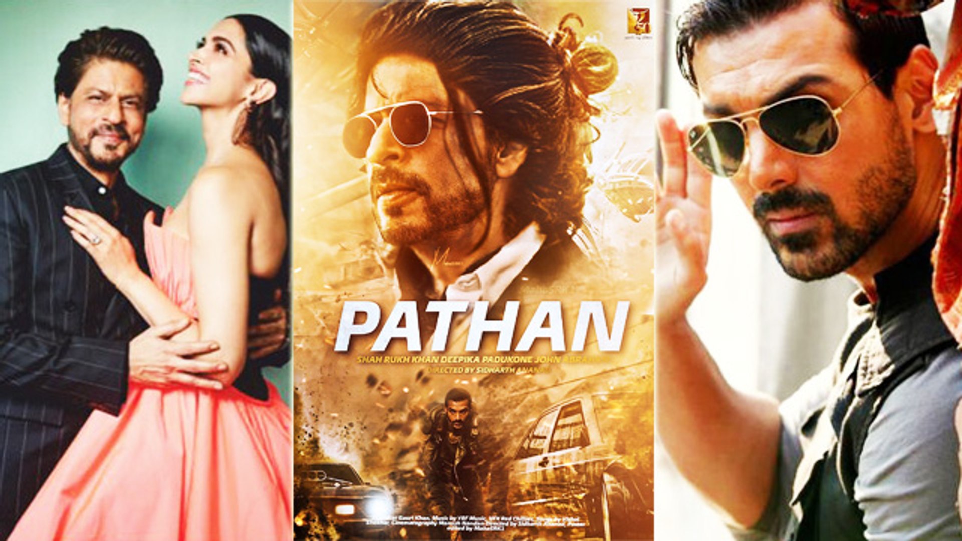 Pathan Movie Poster Srk -  Israel