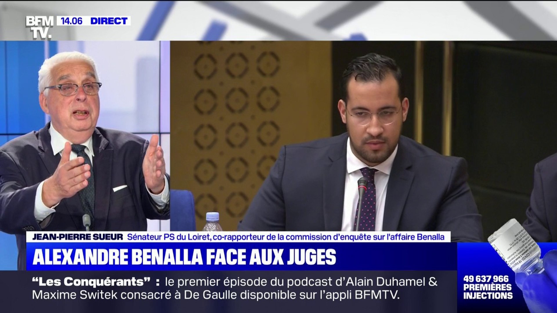 Jean-Pierre Sueur, Sénateur PS du Loiret: "Il y aura un avant et un après  rapport Benalla" - Vidéo Dailymotion