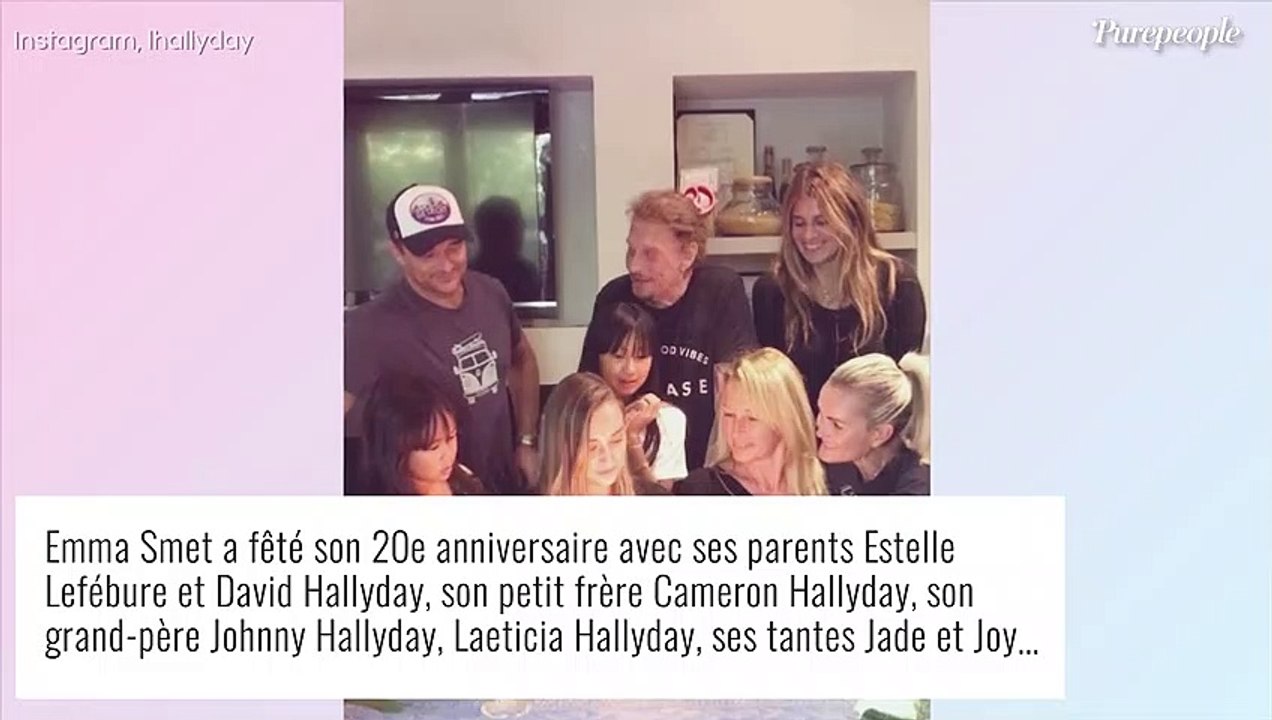 David Hallyday et Estelle Lefébure : Parents touchants, ils célèbrent leur fille Emma