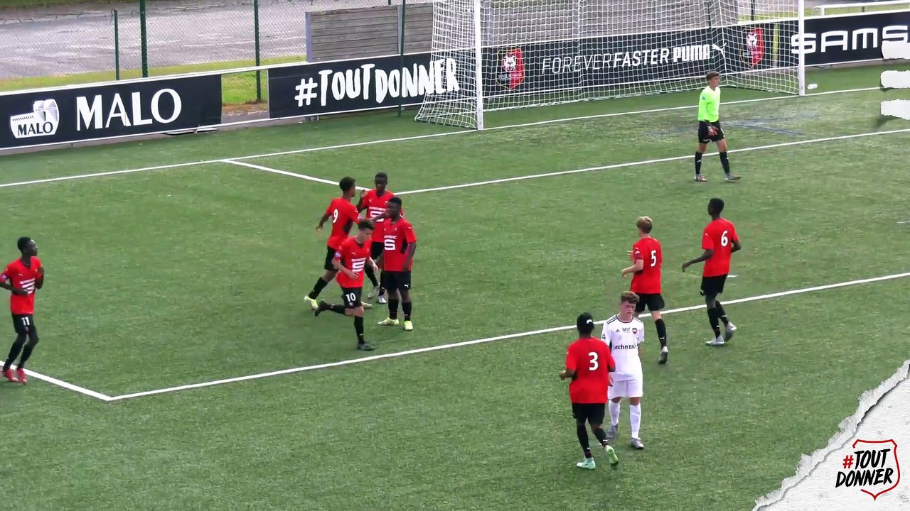 U17. Les 5 buts inscrits face à Cholet (5-5)