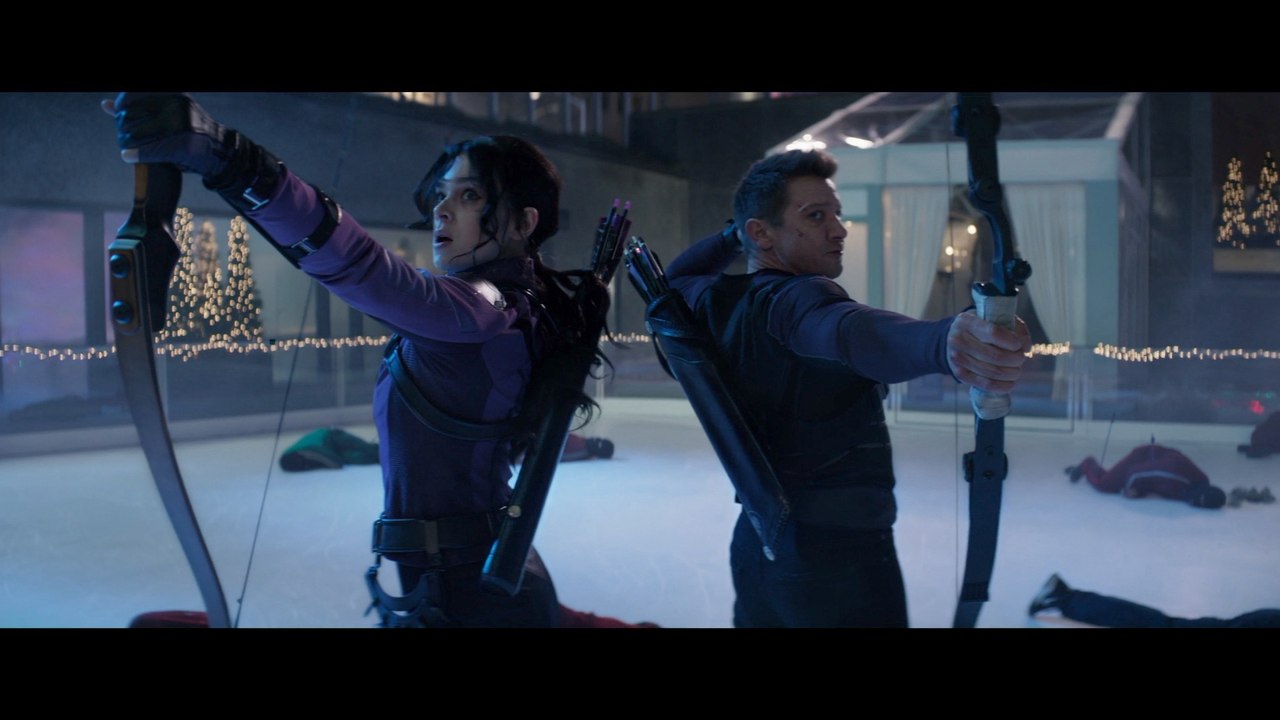 Jeremy Renner And Hailee Steinfeld In 'Hawkeye' New Trailer