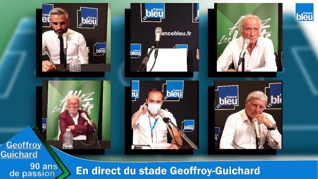 Emission spéciale pour les 90 ans du Chaudron , France Bleu Saint-Étienne Loire en direct du stade Geoffroy-Guichard