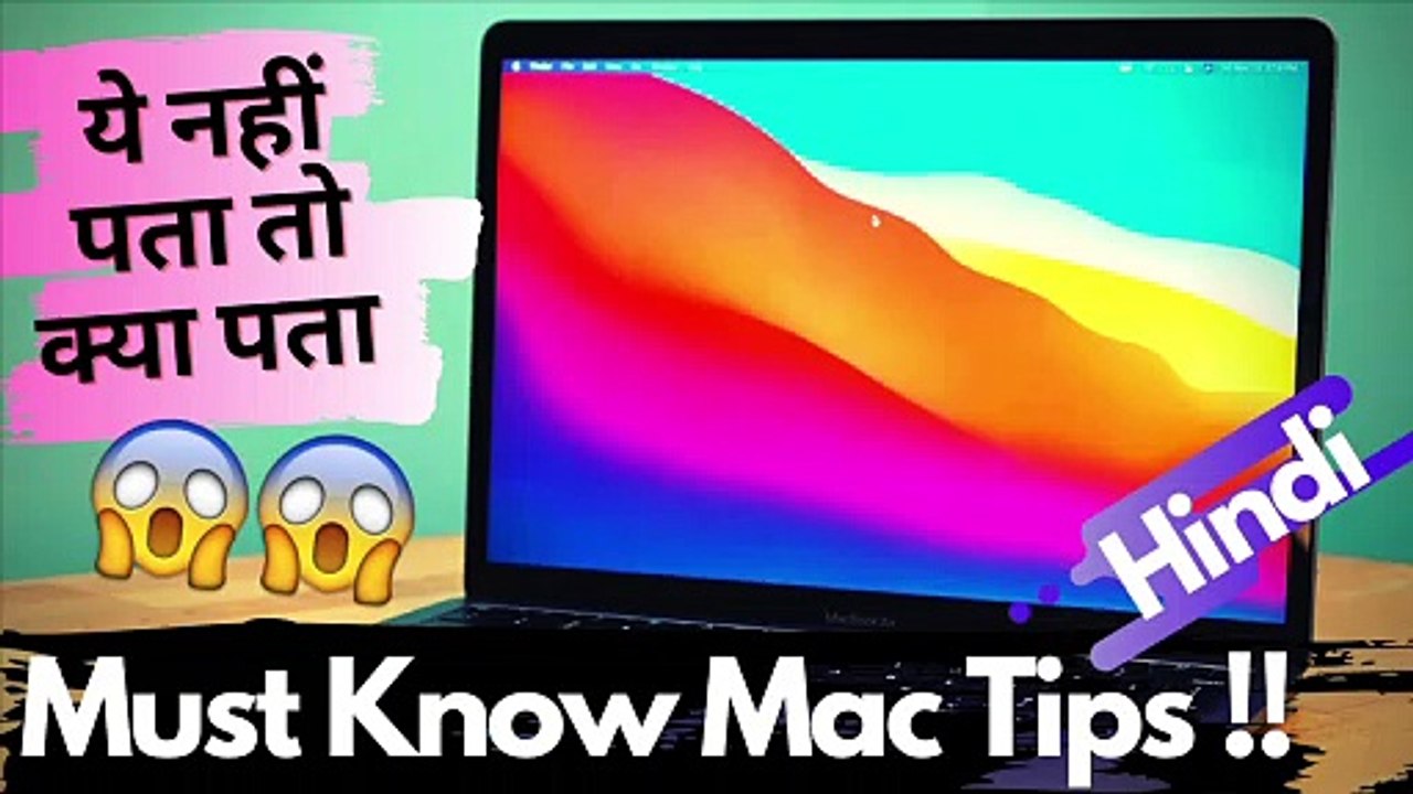 Must Know BEST M1 MacBook Air Tips and Tricks In Hindi || 2021 || Tech Compact || Mac Ki Tips ||