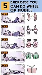 Exercise You Can Do When You Use Mobile Only on everytimemasti