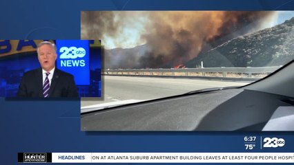 Route Fire near I-5 is 63% contained