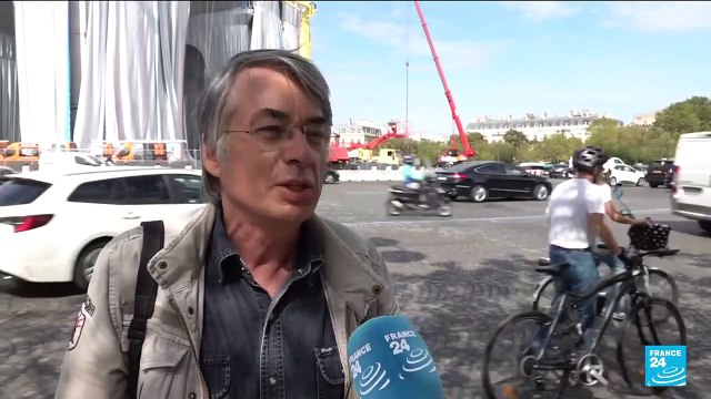 'The rebirht of a monument': Arc de Triomphe wrapped in posthumous art installation designed by Christo