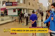 Vecinos reportan nuevo aniego en San Juan de Lurigancho