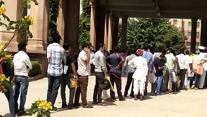 अठारह माह बाद शुरू हुई एम्स ओपीडी में पहले ही दिन उमड़ी भीड़