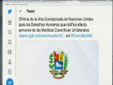 Comunicado | Venezuela toma nota del informe de la Oficina de la Alta Comisionada de la ONU
