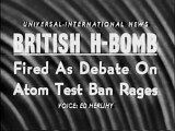 British Hydrogen Bomb Explosion