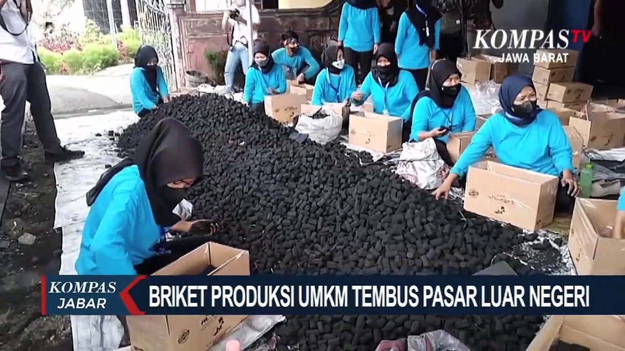 Briket Produksi UMKM Tembus Pasar Luar Negeri