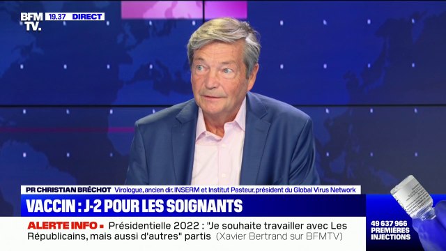 Pr Christian Bréchot aux personnes non-vaccinées: On en a assez