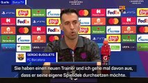 Busquets will 2:8 ausblenden: 
