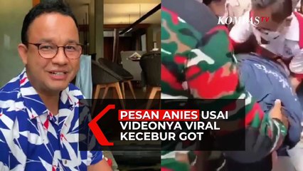 Kata Anies usai Insiden Viral Kecebur Got: Hati-hati Kalau Jalan Biar nggak Kecemplung