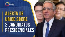 Álvaro Uribe lanza duras críticas a Gustavo Petro y Alejandro Gaviria por Elecciones en Colombia