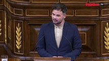 Rufián, sobre la subida de la luz: 