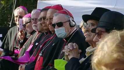 El papa condena el odio "en nombre de Dios" contra los judíos de Eslovaquia