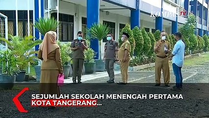 Sebanyak 40 SMP Ikut Uji Coba Pembelajaran Tatam Muka di Kota Tangerang Hari Ini