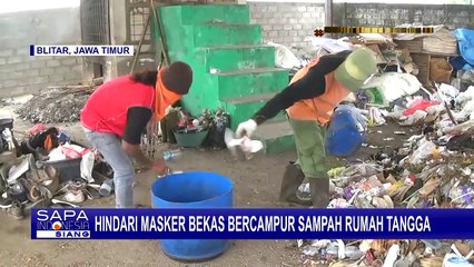 Jangan Campur Limbah Masker dengan Sampah Rumah Tangga!
