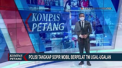 Ugal-ugalan, Sopir Mobil Pajero Berplat TNI Ditangkap Polisi
