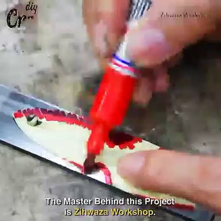 epoxy and metal mini knife making  Fantastic Miniature DIYs That Will Amaze You