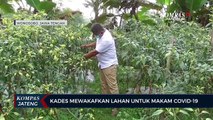 Kades Talunombo Mewakafkan Lahan untuk Makam Covid-19