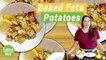 Baked Feta Potatoes