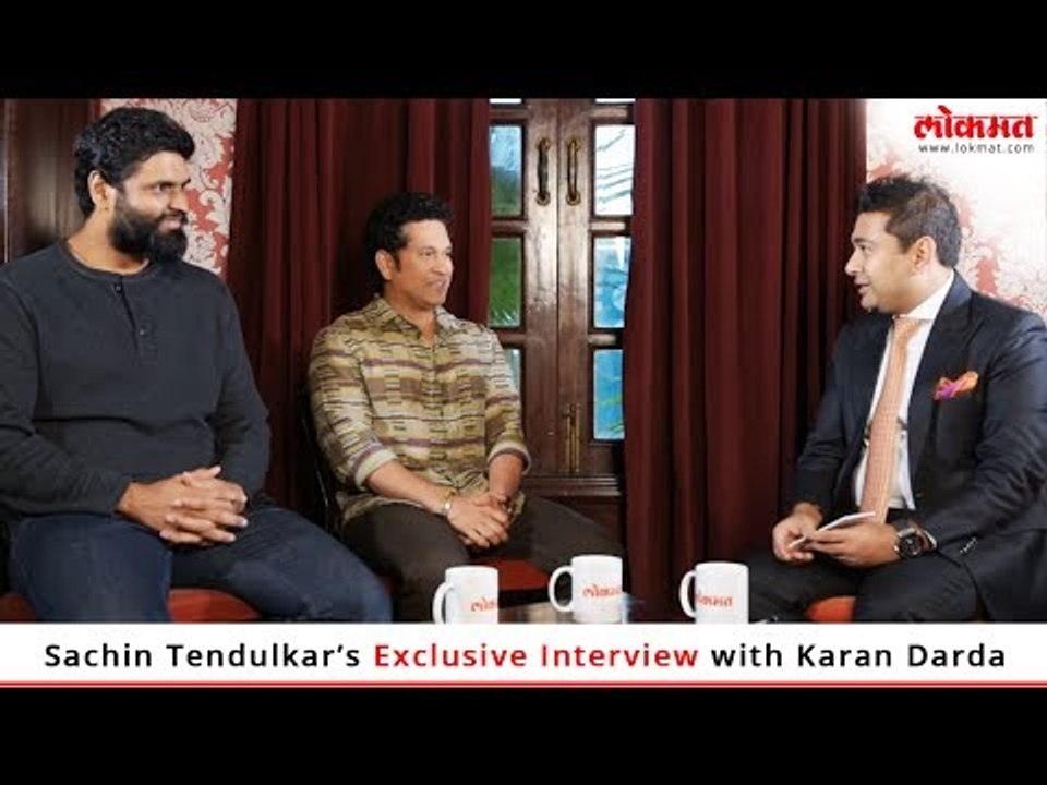 Sachin Tendulkar's Exclusive Interview on his Biopic "Sachin: A Billion Dreams" | Lokmat Media
