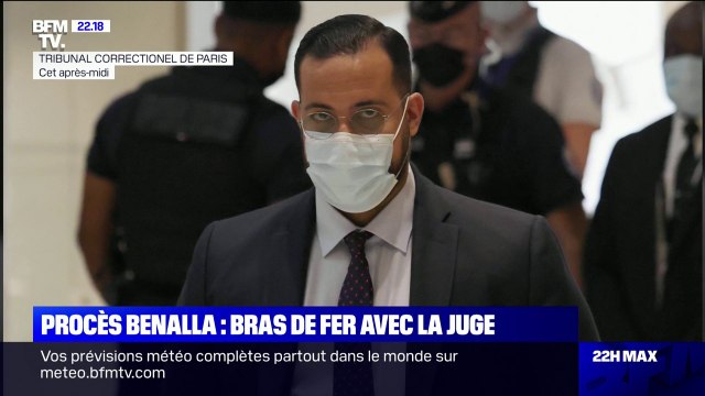 Procès Benalla: échanges tendus entre l'accusé et la présidente du tribunal