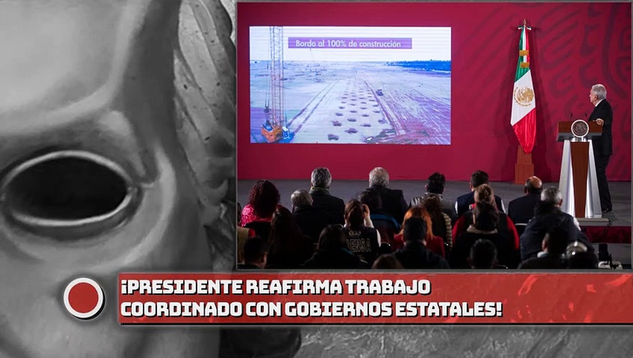 Presidente reafirma trabajo coordinado con gobiernos estatales