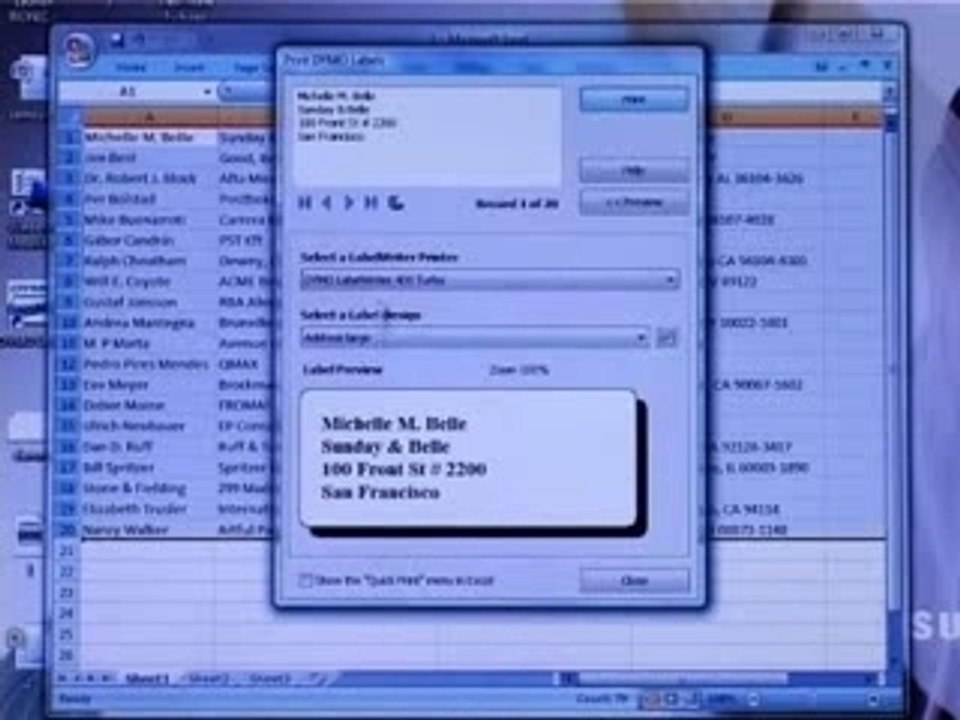 DYMO 400 LabelWriter Labeller