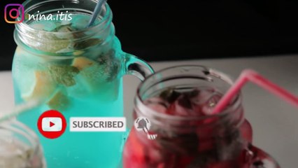 موهيتو سريع ب 3 نكهات مختلفة يبرد عليكم حر الصيف - مشروبات باردة