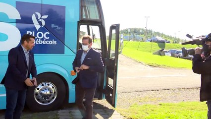 Yves-François Blanchet discute environnement en Gaspésie